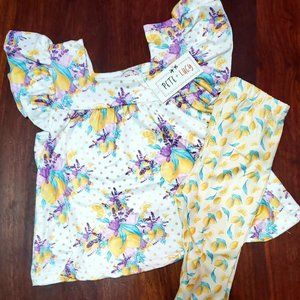 Pete + Lucy Lemon Pant Set